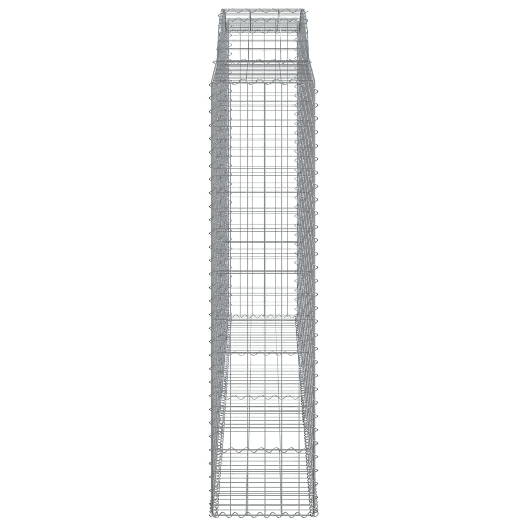 Cestos gabião arqueados 8pcs 300x50x200/220cm ferro galvanizado