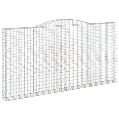 Cestos gabião arqueados 6pcs 400x30x200/220cm ferro galvanizado