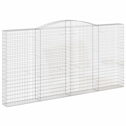 Cestos gabião arqueados 25 pcs 400x30x200/220 ferro galvanizado