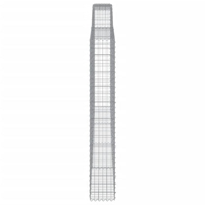 Cestos gabião arqueados 25 pcs 400x30x200/220 ferro galvanizado