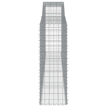 Cestos gabião arqueados 10pcs 400x50x140/160 ferro galvanizado