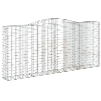 Cestos gabião arqueados 5pcs 400x50x180/200cm ferro galvanizado