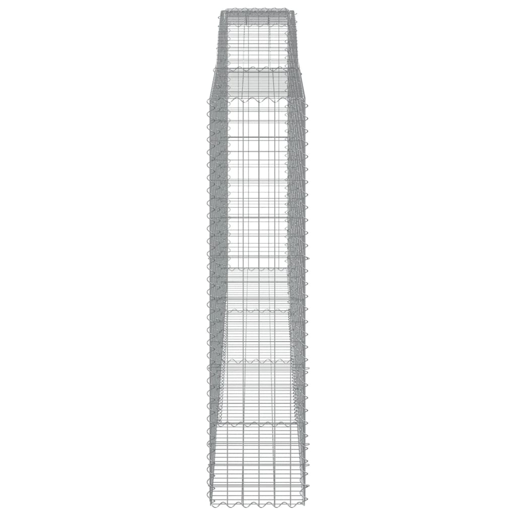 Cestos gabião arqueados 5pcs 400x50x200/220cm ferro galvanizado