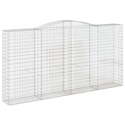 Cestos gabião arqueados 25 pcs 400x50x200/220 ferro galvanizado