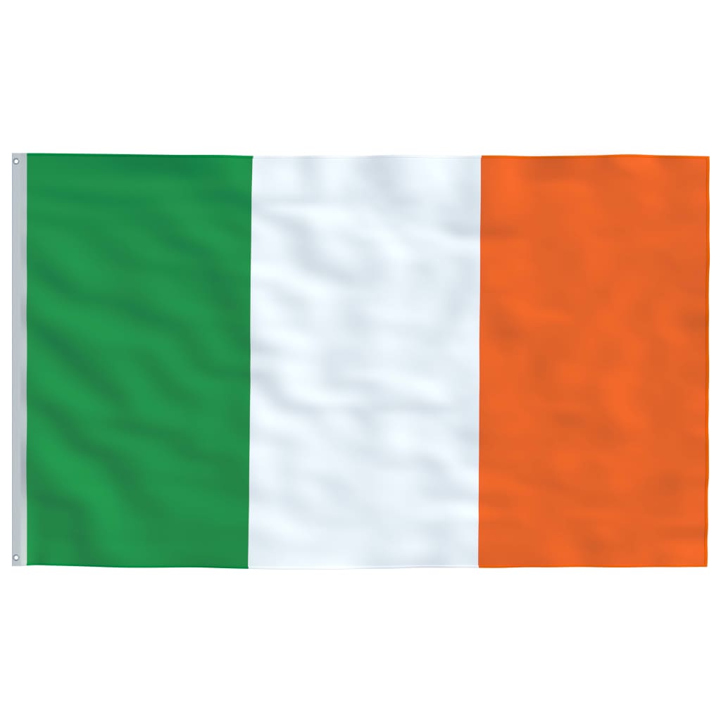 Bandeira da Irlanda e mastro 6,23 m alumínio