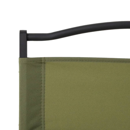 Cadeiras de campismo 2 pcs 54x55x78 cm tecido oxford verde