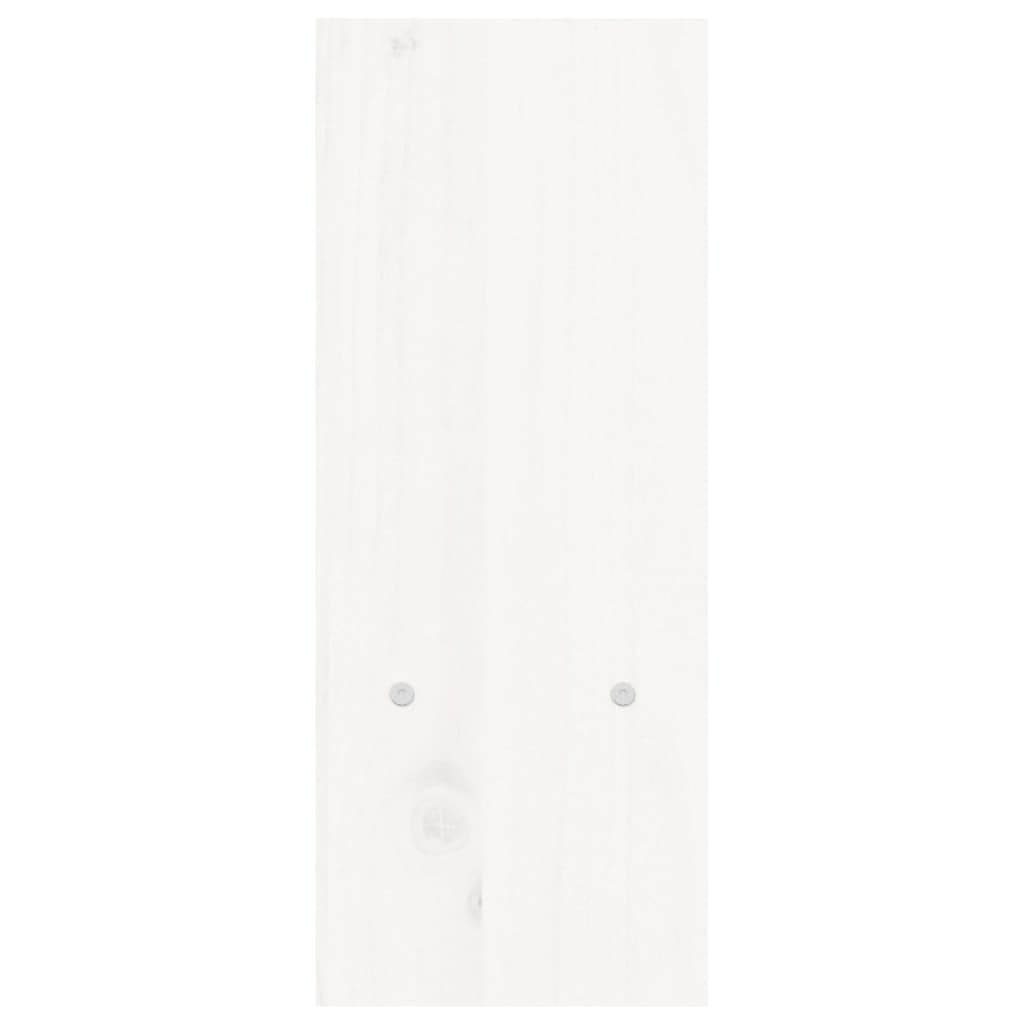 Suporte para monitor (39-72)x17x43 cm pinho maciço branco