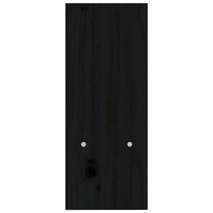 Suporte para monitor (39-72)x17x43 cm pinho maciço preto