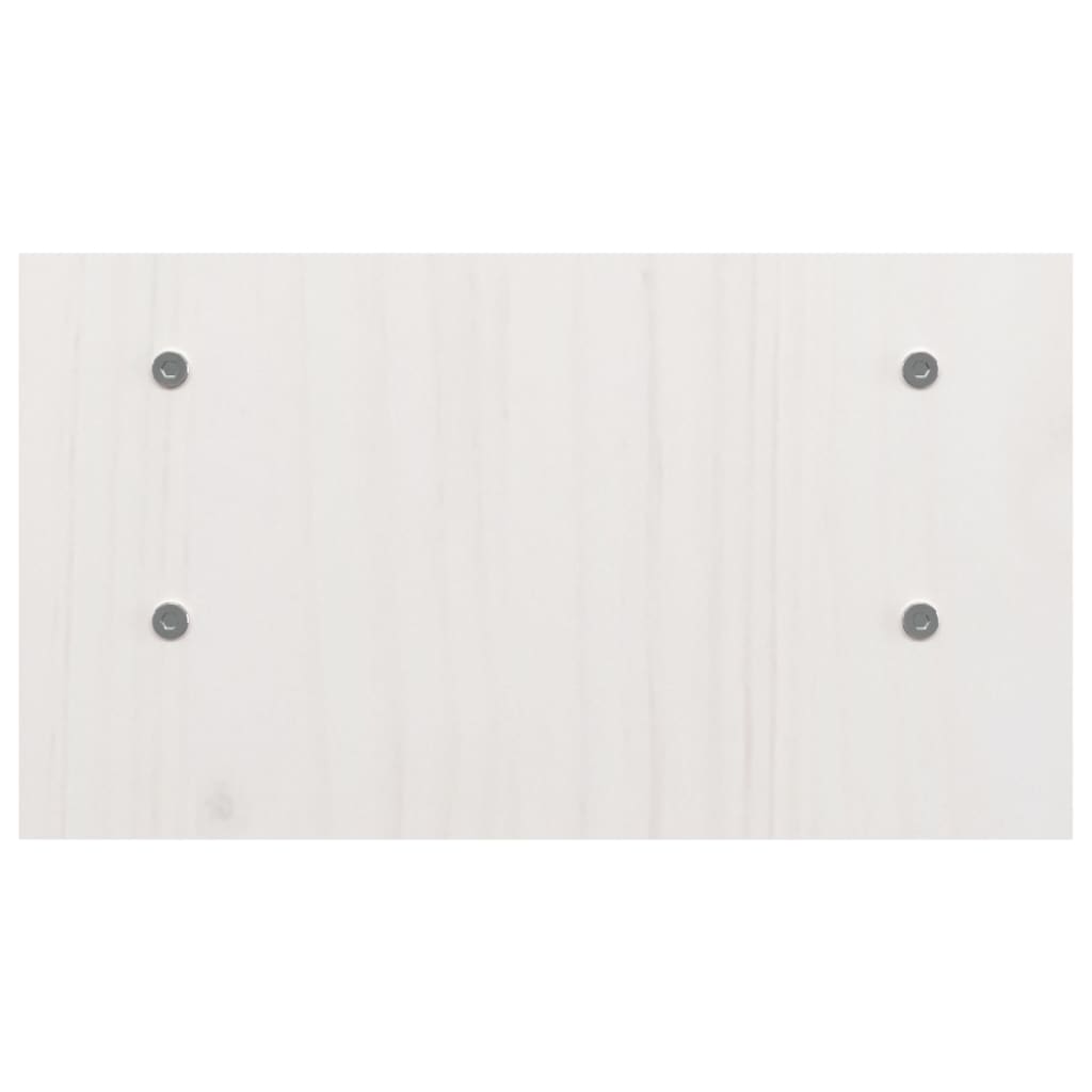 Suporte para monitor 50x27x15 cm pinho maciço branco