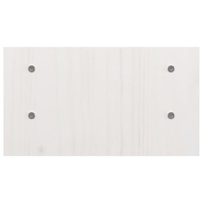 Suporte para monitor 50x27x15 cm pinho maciço branco