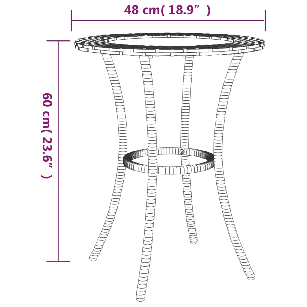 2 pcs conjunto de sofás formato L c/ almofadões vime PE cinza