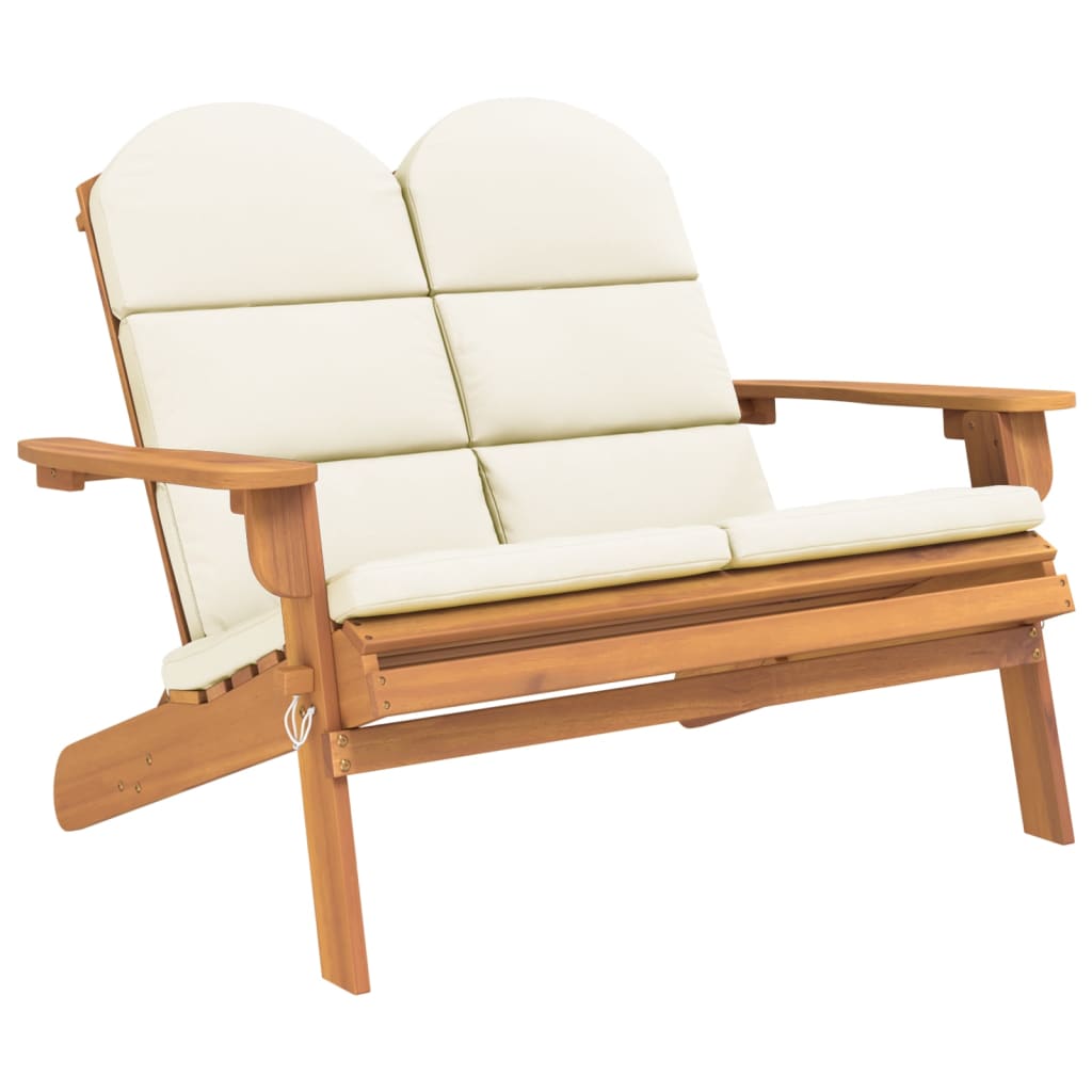 3 pcs conjunto lounge de jardim Adirondack acácia maciça