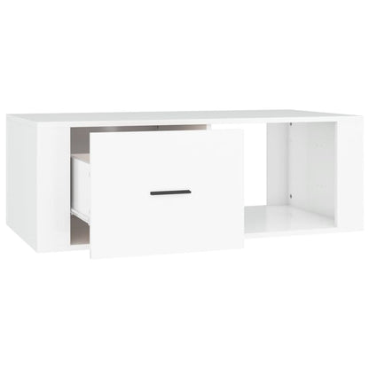 Mesa de centro 100x50,5x35 cm derivados de madeira branco