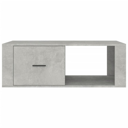 Mesa de centro 100x50,5x35 cm derivados madeira cinza cimento