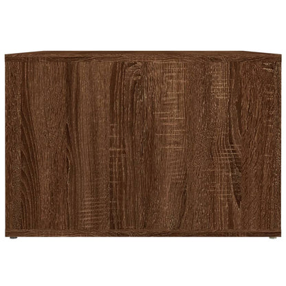 Mesa cabeceira 57x55x36 cm derivados madeira carvalho-castanho