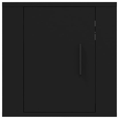 Móveis de TV de parede 2 pcs 40x34,5x40 cm preto