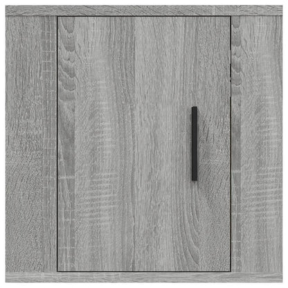 Móveis de TV de parede 2 pcs 40x34,5x40 cm cinzento sonoma