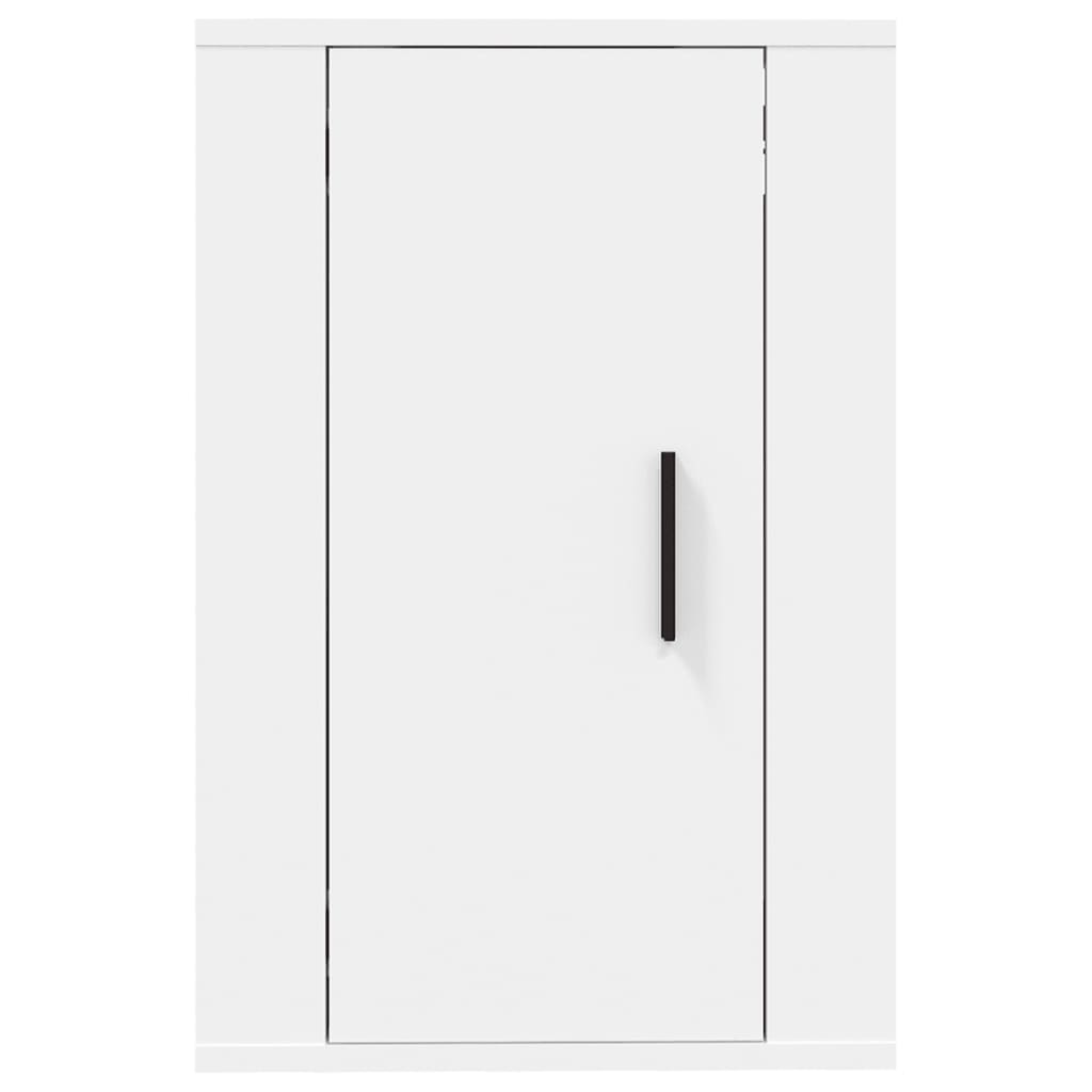 Móveis de TV de parede 2 pcs 40x34,5x60 cm branco