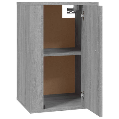 Móveis de TV de parede 2 pcs 40x34,5x60 cm cinzento sonoma