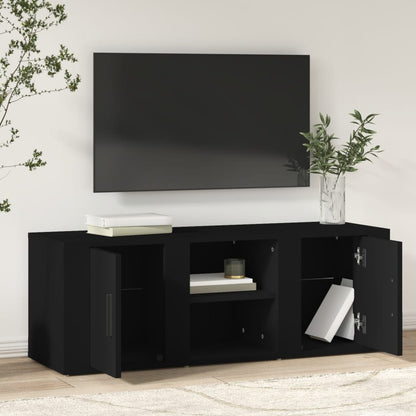 Móvel de TV Leci de 100 cm - Preto - Design Moderno