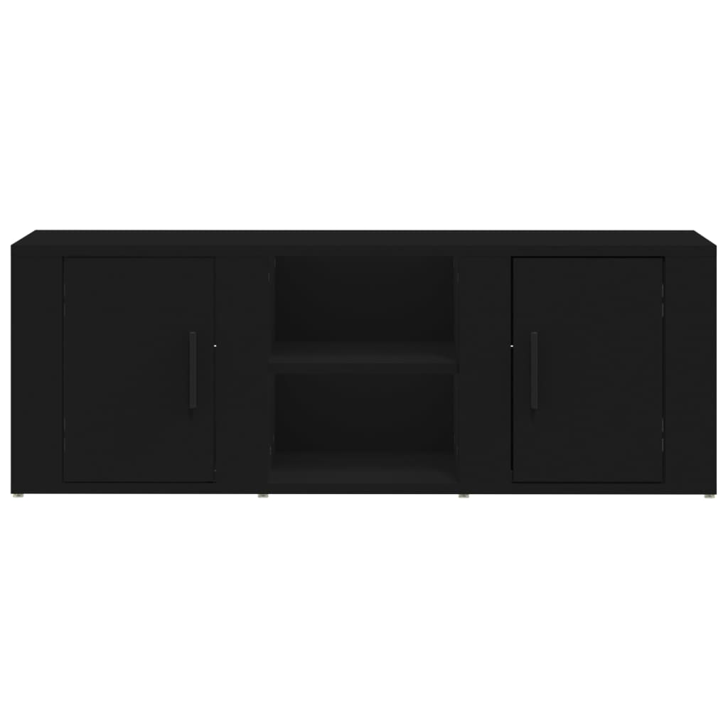 Móvel de TV Leci de 100 cm - Preto - Design Moderno