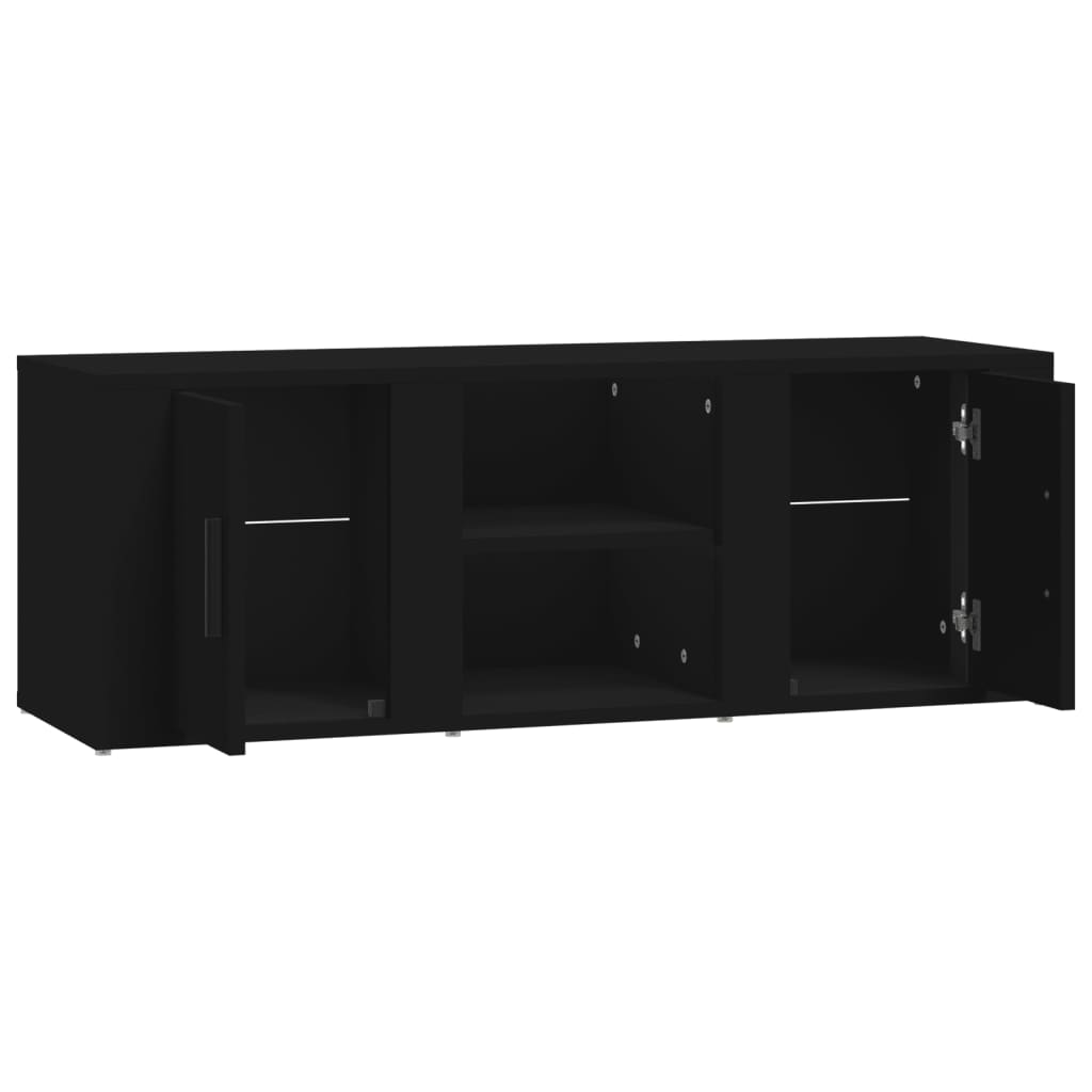 Móvel de TV Leci de 100 cm - Preto - Design Moderno