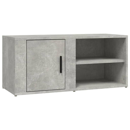 Móveis TV 2 pcs 80x31,5x36 cm derivados madeira cinza cimento