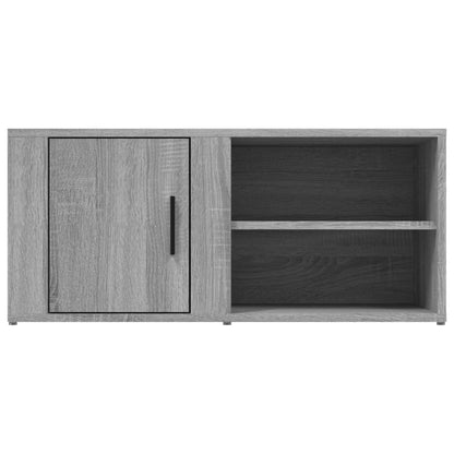 Móveis TV 2 pcs 80x31,5x36 cm derivados madeira cinzento sonoma