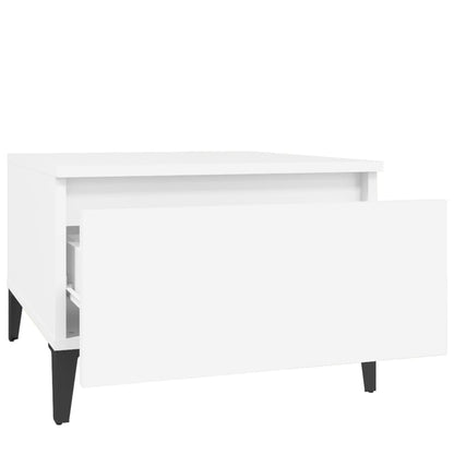 Mesa de apoio 50x46x35 cm derivados de madeira branco