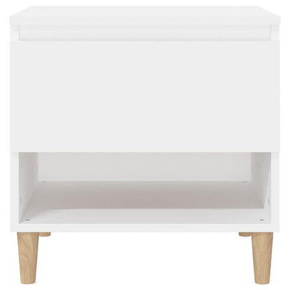 Mesa de cabeceira 50x46x50 derivados de madeira branco