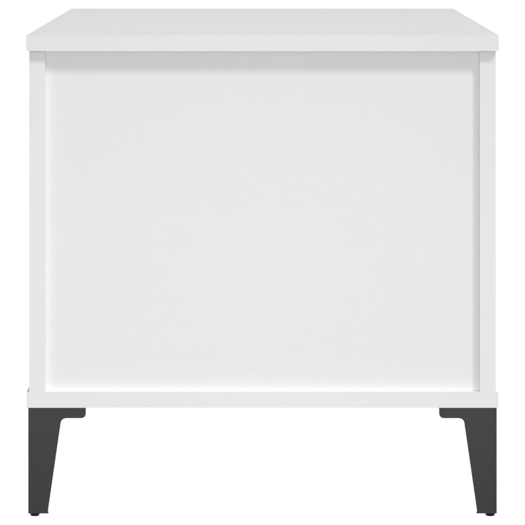 Mesa de centro 60x44,5x45 cm derivados de madeira branco