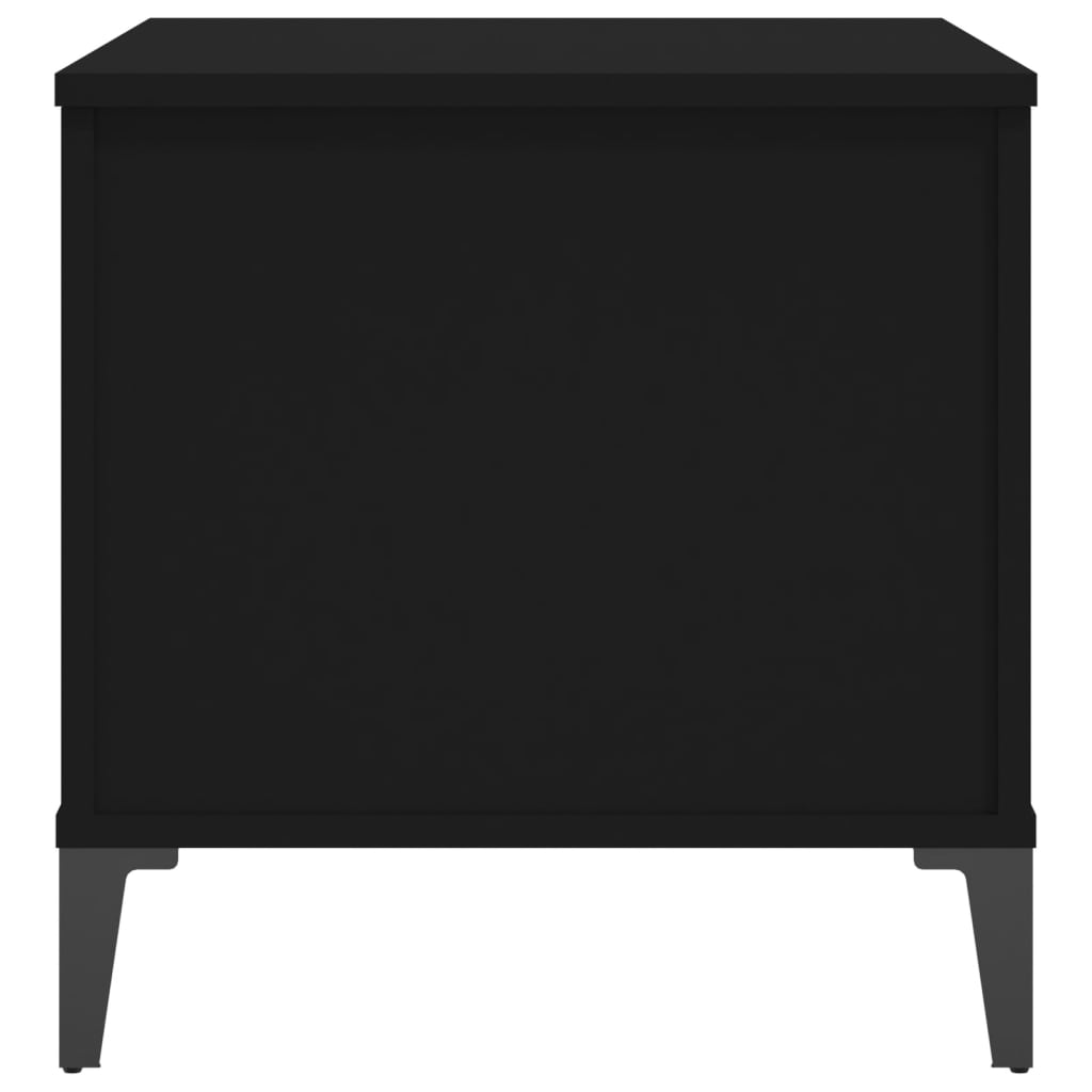 Mesa de centro 60x44,5x45 cm derivados de madeira preto