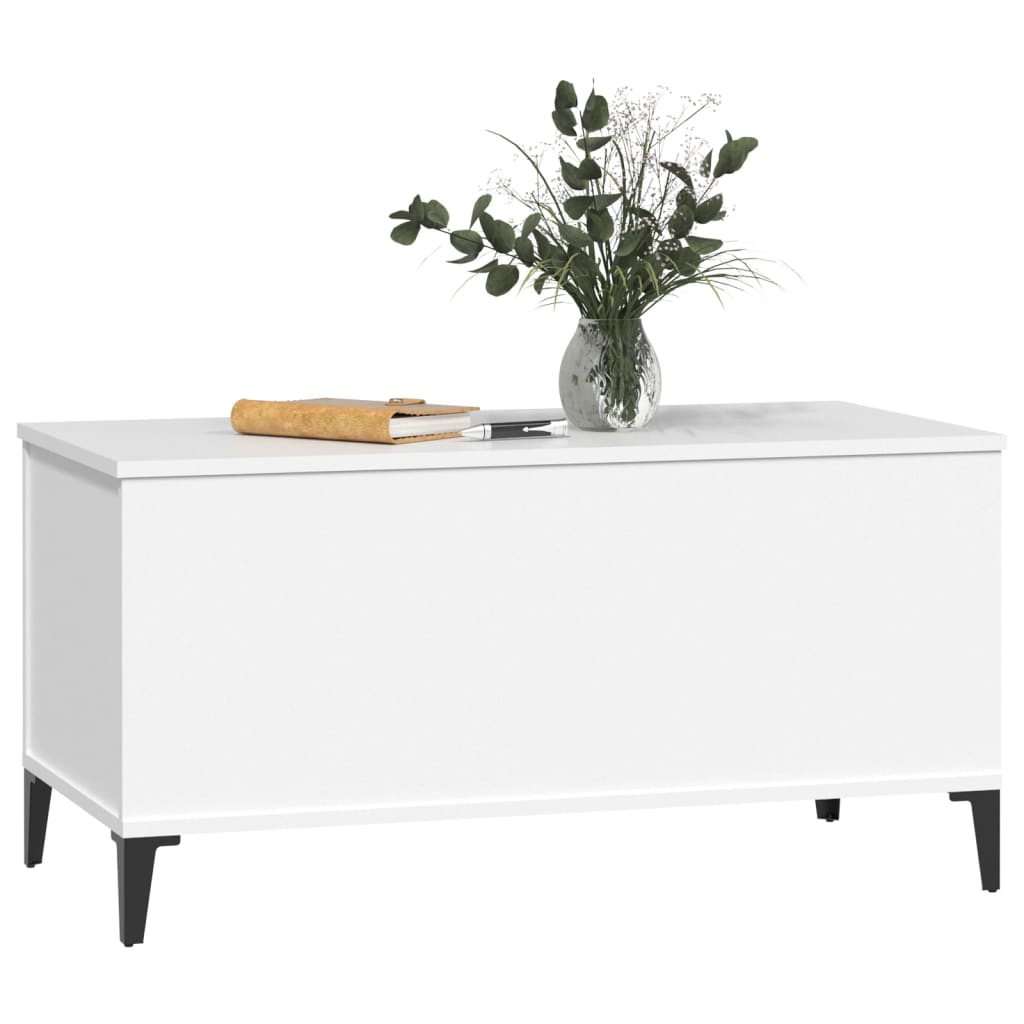 Mesa de centro 90x44,5x45 cm derivados de madeira branco