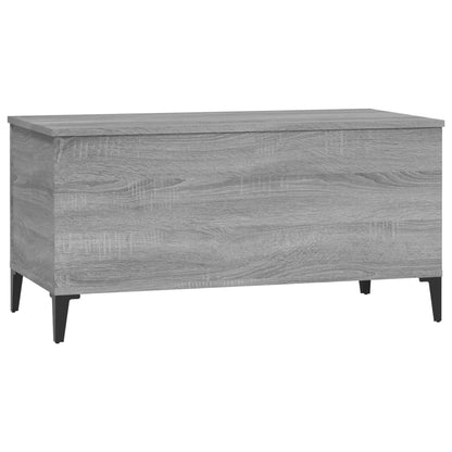 Mesa de centro 90x44,5x45 cm derivados de madeira cinza sonoma