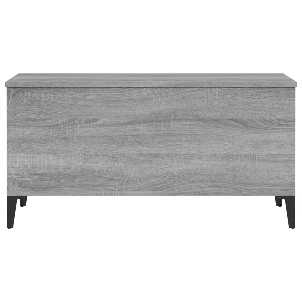 Mesa de centro 90x44,5x45 cm derivados de madeira cinza sonoma