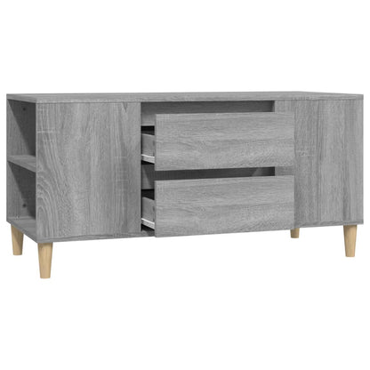 Móvel de TV 102x44,5x50 cm derivados madeira cinzento sonoma