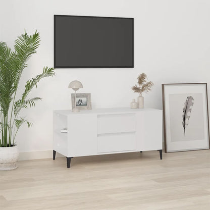 Móvel de TV 102x44,5x50 cm derivados de madeira branco