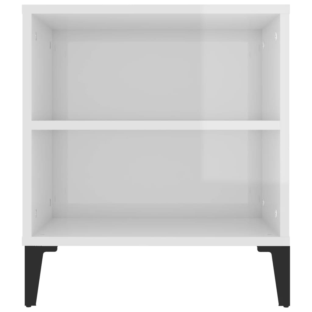 Móvel p/ TV 102x44,5x50 cm derivados madeira branco brilhante