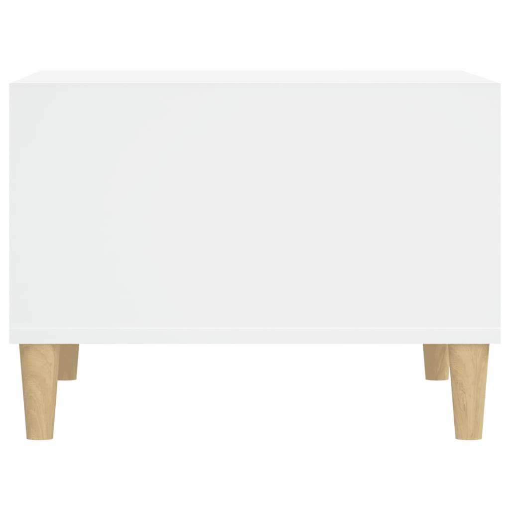 Mesa de centro 60x50x36,5 cm derivados de madeira branco