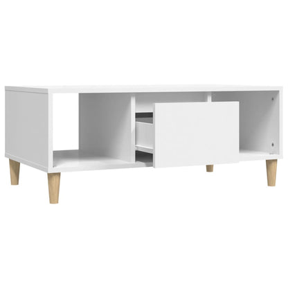 Mesa de centro 90x50x36,5 cm derivados de madeira branco