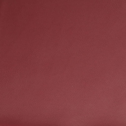 Banco 100x64x80 cm couro artificial vermelho tinto