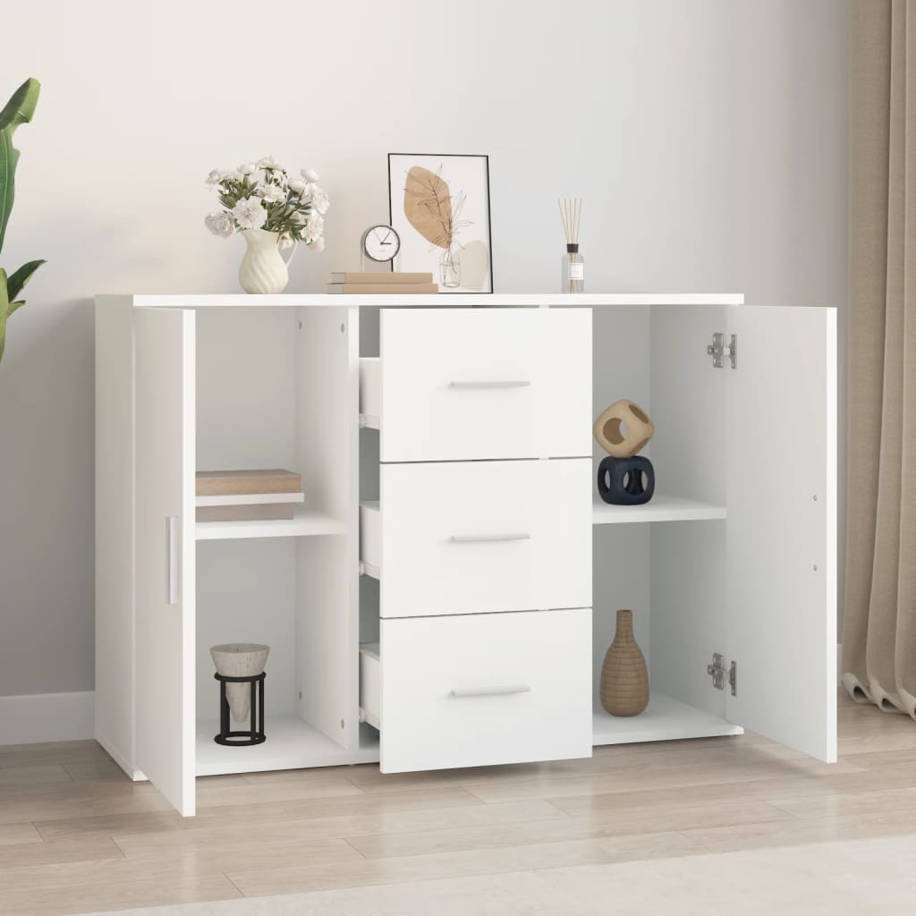 Aparador Mia de 91 cm - Branco - Design Moderno