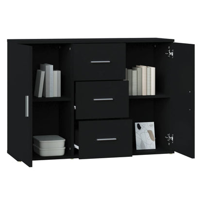 Aparador Mia de 91 cm - Preto - Design Moderno