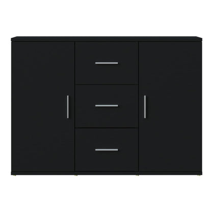 Aparador Mia de 91 cm - Preto - Design Moderno