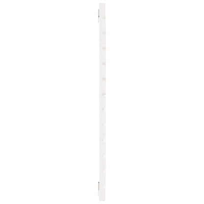 Cabeceira de parede 96x3x91,5 cm pinho maciço branco