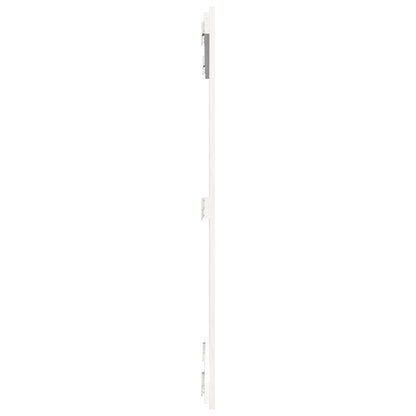 Cabeceira de parede 95,5x3x110 cm pinho maciço branco