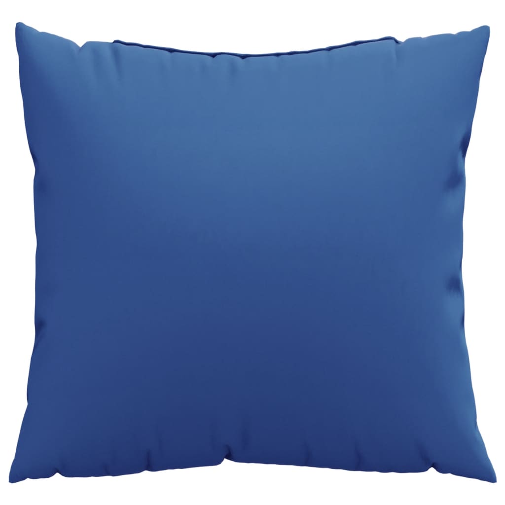 Almofadas de sofá 4 pcs 50x50 cm tecido azul