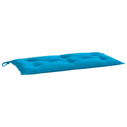 Almofadões banco jardim 2 pcs tecido oxford azul-claro