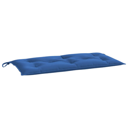 Almofadões p/ banco jardim 2 pcs 100x50x7 cm oxford azul royal