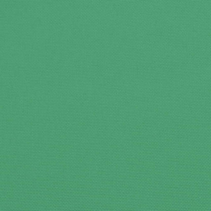 Almofadões banco jardim 2 pcs 150x50x7cm tecido oxford verde